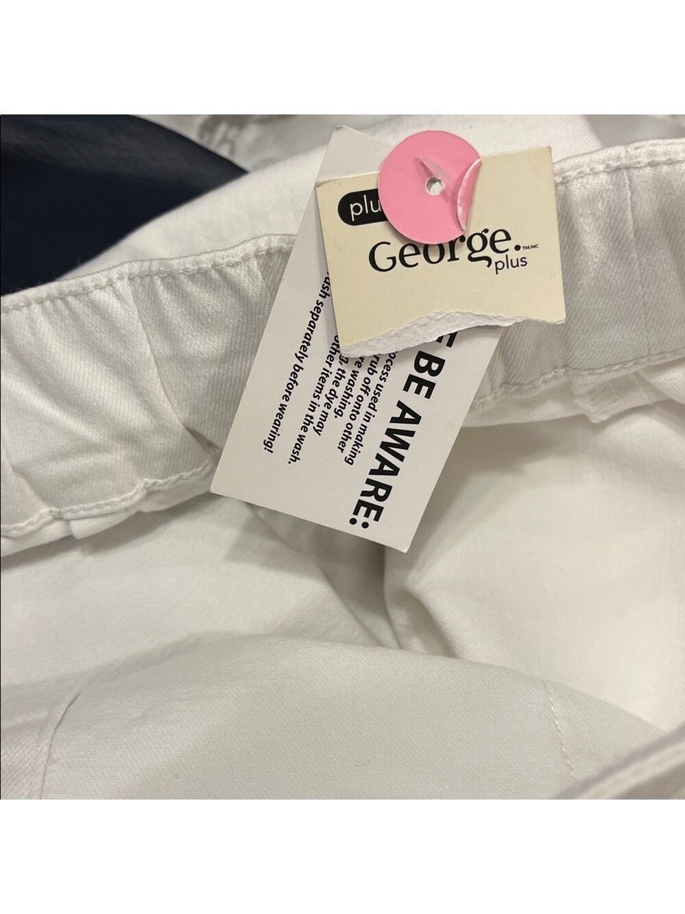 George White Stretch Button Front Skirt 18W - Picture 10 of 14